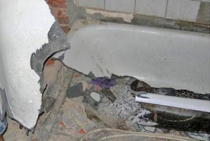Демонтаж ванны в Донской